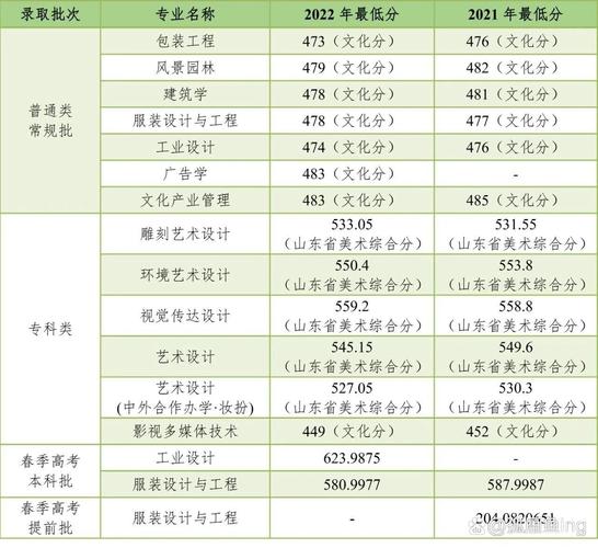 山东美院录取分数线多少？-第2张图片-泰美艺术培训