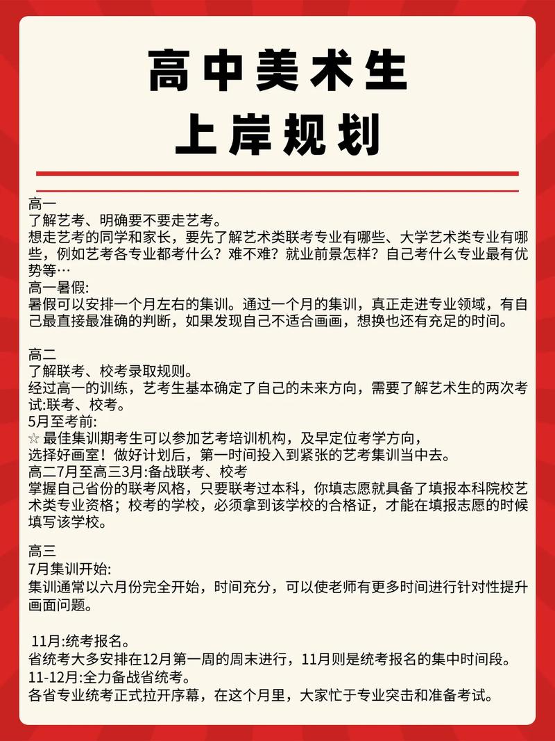 高中美术艺考具体考试时间是什么时候？-第3张图片-泰美艺术培训