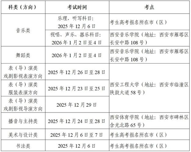 西安音乐联考具体时间定了吗？-第1张图片-泰美艺术培训