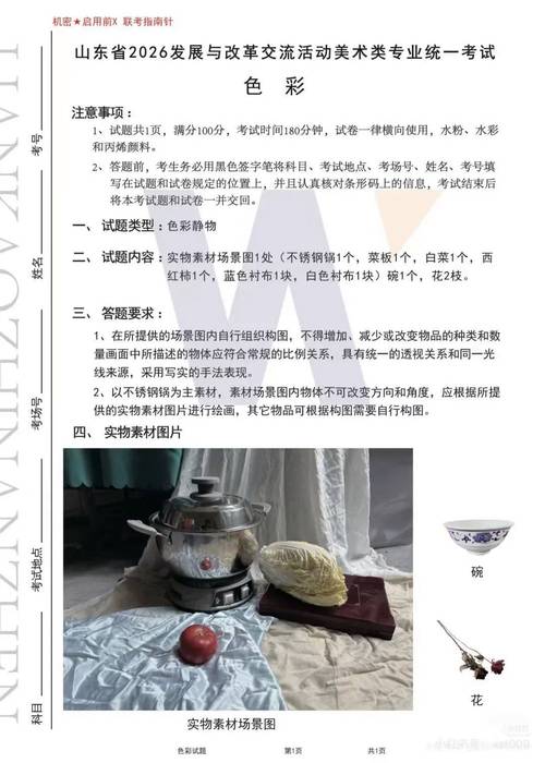 山东联考2010高分卷有何评分标准？-第3张图片-泰美艺术培训
