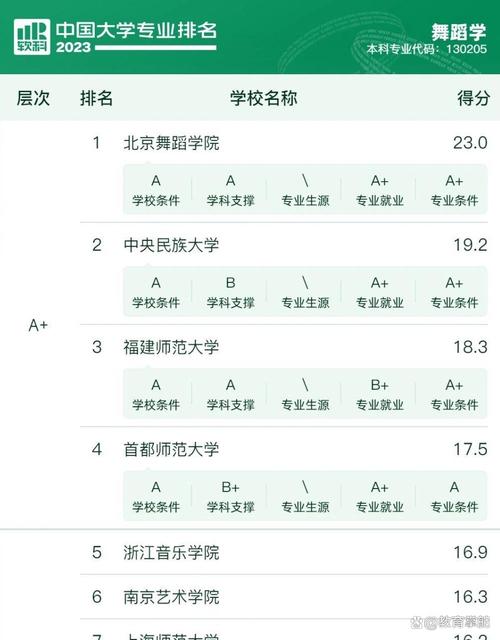 舞蹈专业大学排名有哪些？-第2张图片-泰美艺术培训