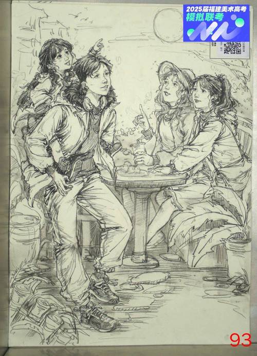 15年福建美术联考速写考了什么内容?-第2张图片-泰美艺术培训 15年福建美术联考速写考了什么内容?-第2张图片-泰美艺术培训