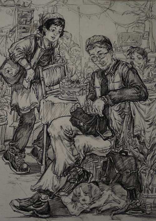 2025湖北联考速写考什么？-第1张图片-泰美艺术培训