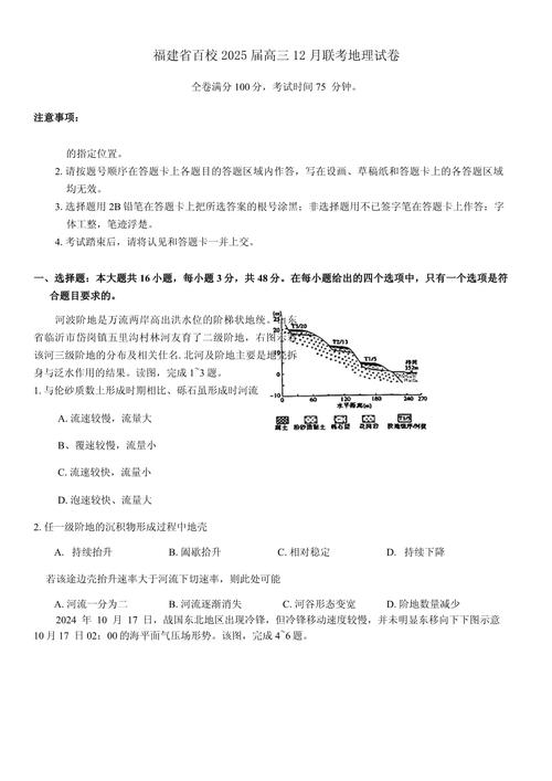 2025百校联考12月难度如何？-第1张图片-泰美艺术培训