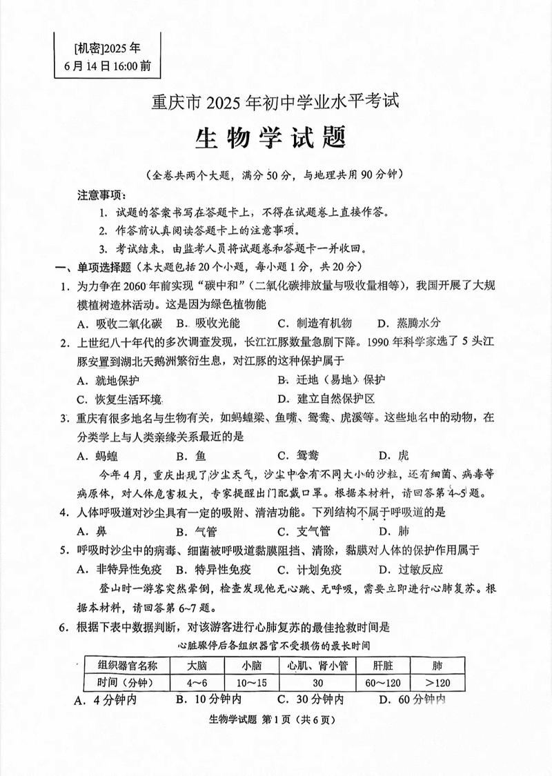 2025九校联考生物考什么重点？-第1张图片-泰美艺术培训