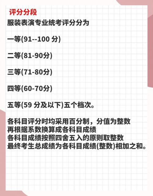 高考艺考声乐表演记分-第3张图片-泰美艺术培训