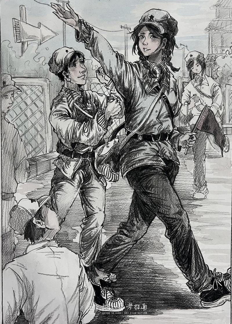 2012湖北速写联考考了什么内容？-第2张图片-泰美艺术培训