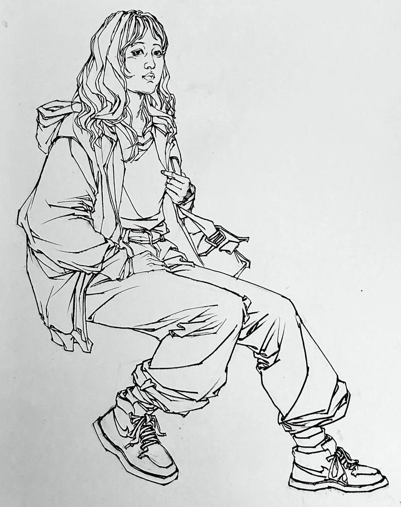 黑龙江联考2025速写-第3张图片-泰美艺术培训 黑龙江联考2025速写-第3张图片-泰美艺术培训