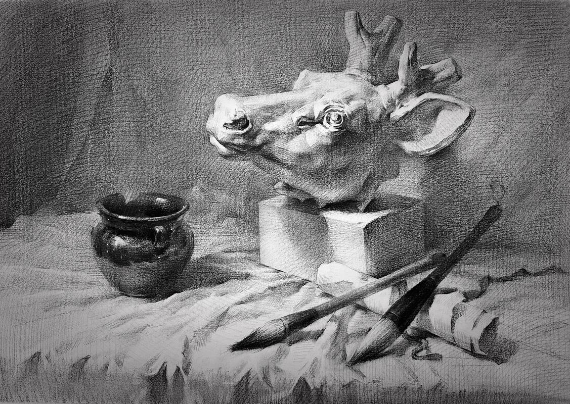 2025山东联考素描考什么？-第2张图片-泰美艺术培训