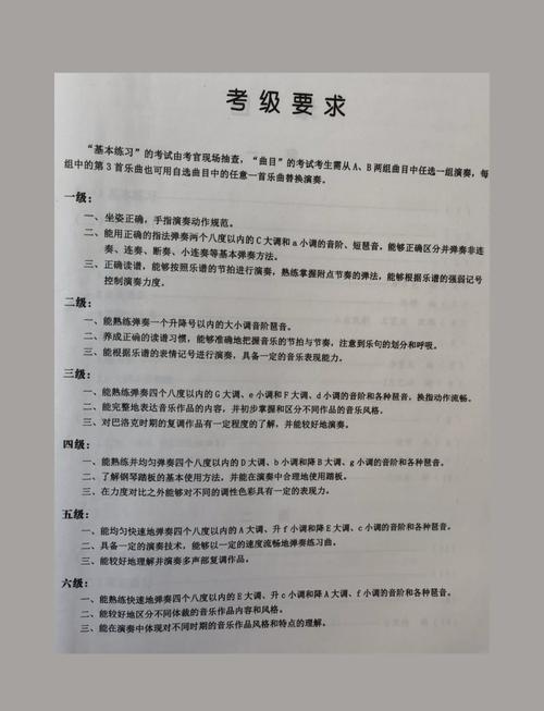 钢琴艺考大纲有哪些核心考点?-第3张图片-泰美艺术培训 钢琴艺考大纲有哪些核心考点?-第3张图片-泰美艺术培训