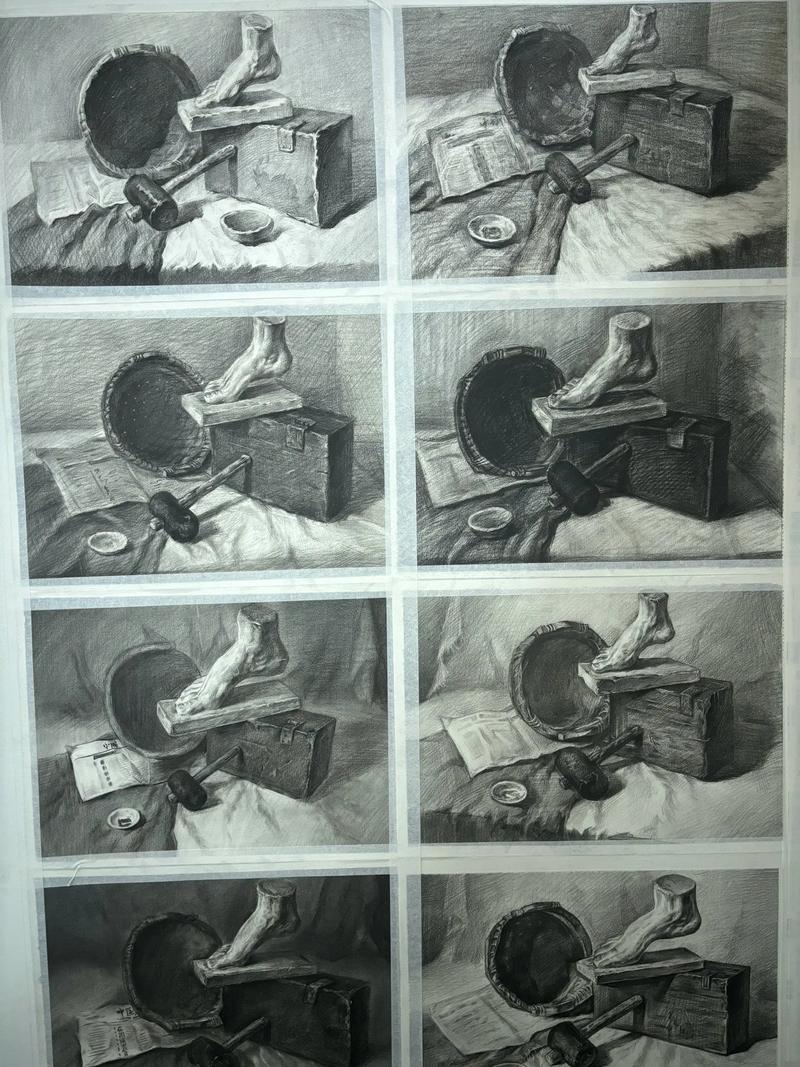 安徽美术省联考各年题目-第2张图片-泰美艺术培训