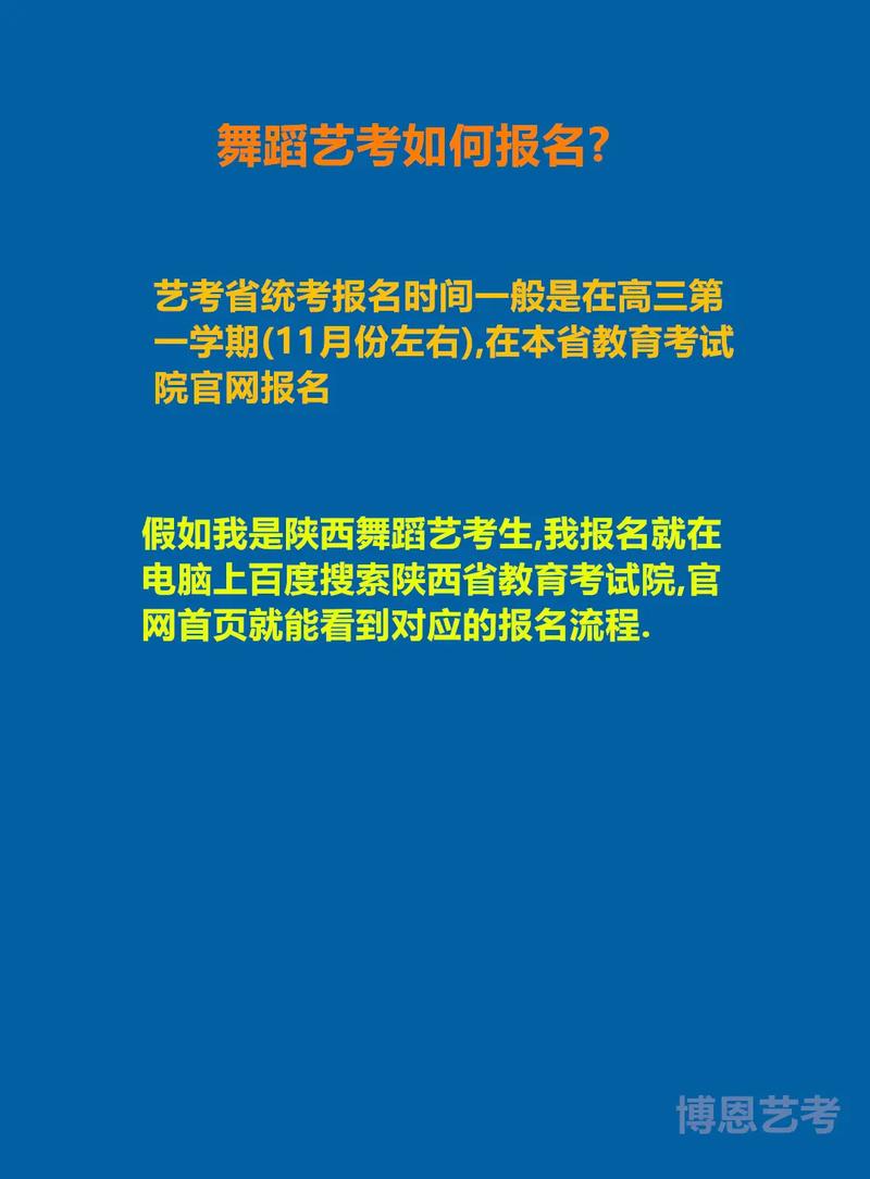 舞蹈艺考生网上报名流程是怎样的？-第1张图片-泰美艺术培训