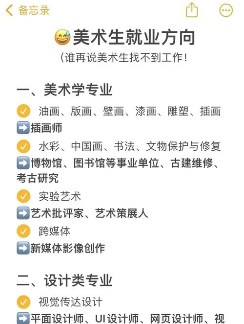 美术大学就业方向有哪些？-第1张图片-泰美艺术培训